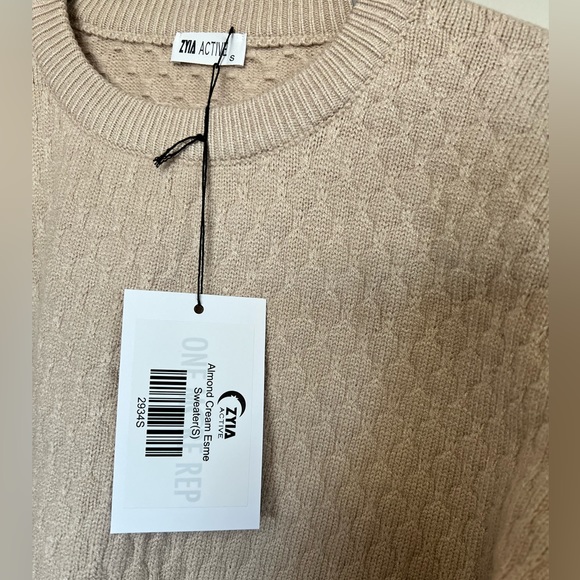 Zyia Almond Cream Esme Sweater - Picture 6 of 10
